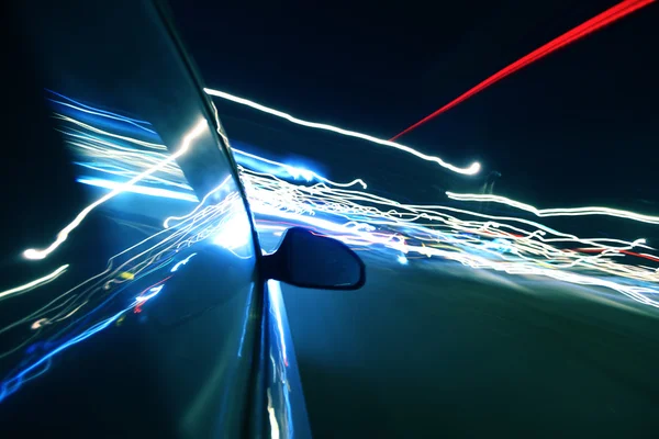 Анотація швидкості їзди — стокове фото
