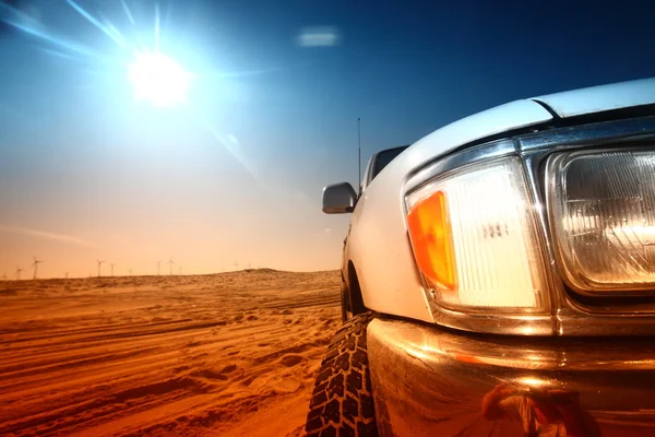 รถบรรทุกทะเลทราย — ภาพถ่ายสต็อก