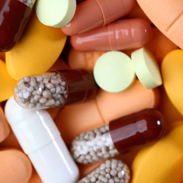 Droga e pillole — Foto Stock