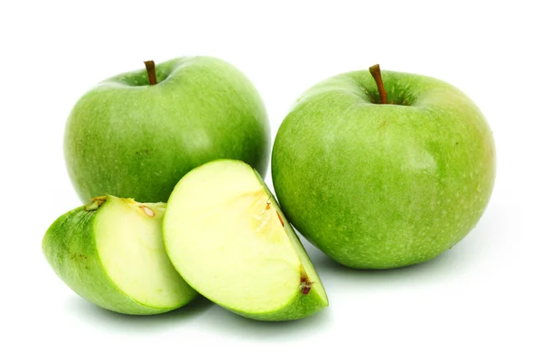 Grüne Äpfel — Stockfoto