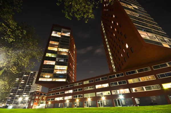 Rotterdam nattvisning — Stockfoto