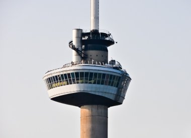 euromast kuleye görünümü Yakınlaştırılmış. bir dönüm noktası, rotterdam, Hollanda