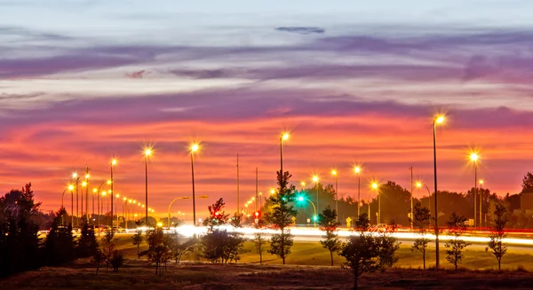 Autopista 1 por la noche —  Fotos de Stock