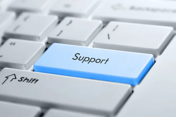 Unterstützung für Tastaturtasten — Stockfoto