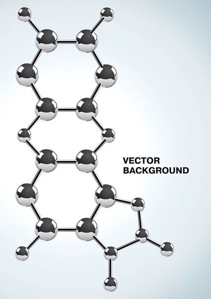 Ábra a kémiai képlet — Stock Vector