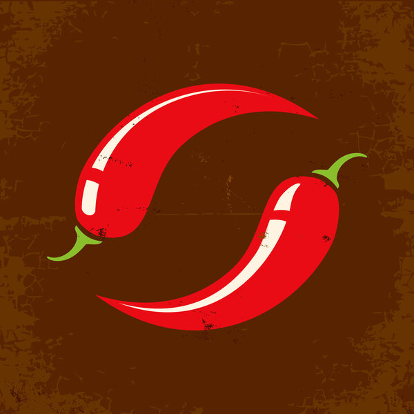 Ретро-иллюстрация Чили
