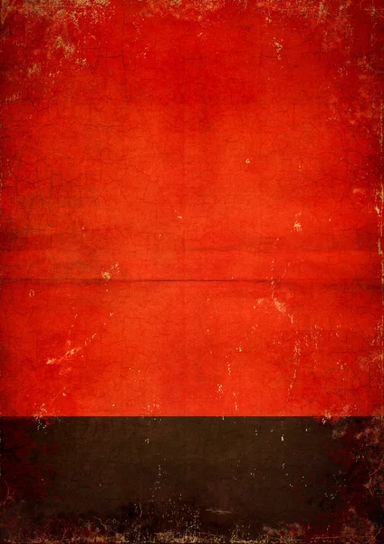 Красный и черный плакат — стоковое фото