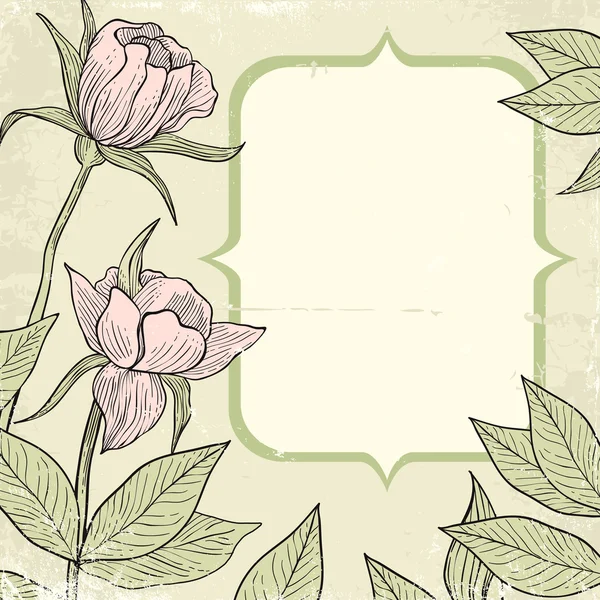 Ilustración de flores — Archivo Imágenes Vectoriales