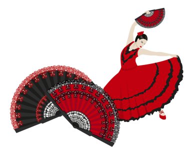 Flamenco clipart