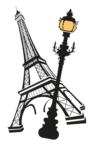Torre Eiffel — Archivo Imágenes Vectoriales