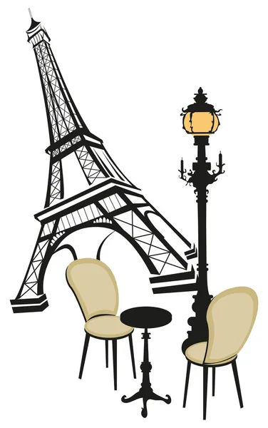 Symboles de Paris — Image vectorielle