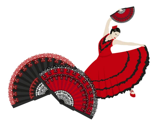 Flamenco — Image vectorielle