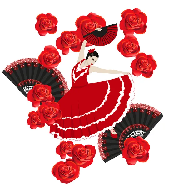 Фламенко — стоковый вектор