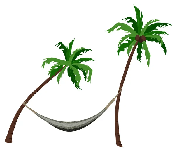 Vakantie in de tropen — Stockvector