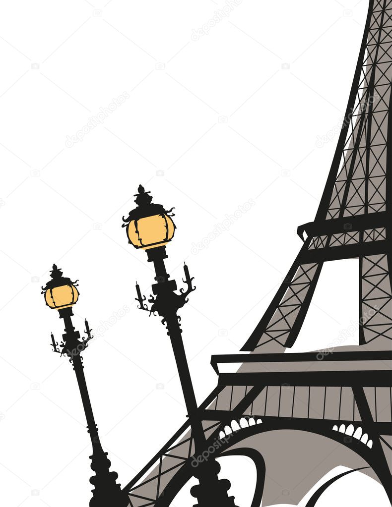 Eiffel Tower Stock Illustration by ©dayzeren #6770901