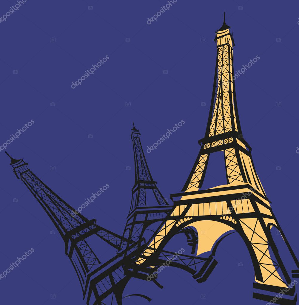 Eiffel Tower Stock Vector Dayzeren