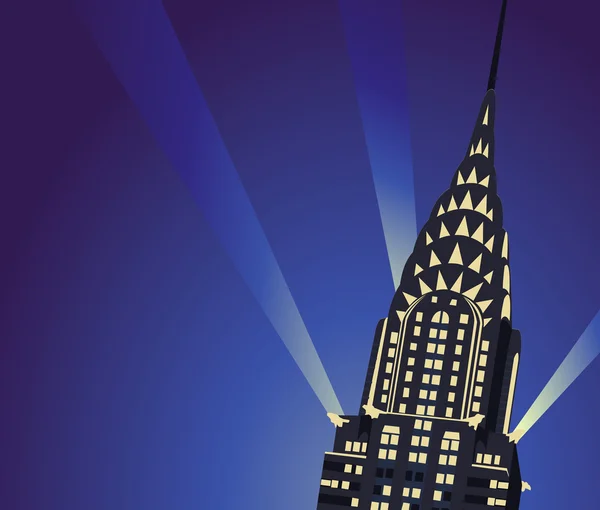 ニューヨークの摩天楼 — ストックベクタ