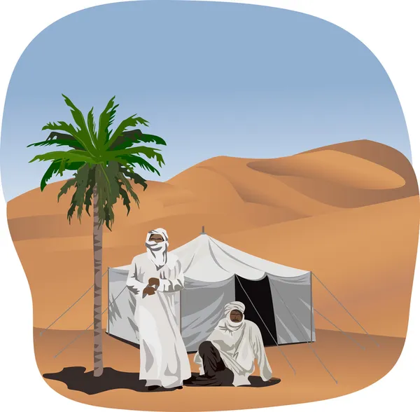 Bedoeïenen — Stockvector