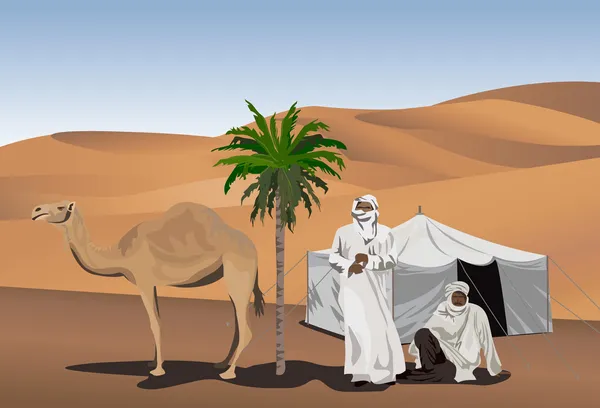 Бедуины — стоковый вектор