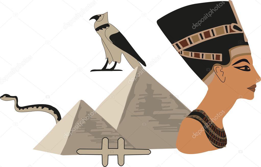 Nefertiti and the Pyramids