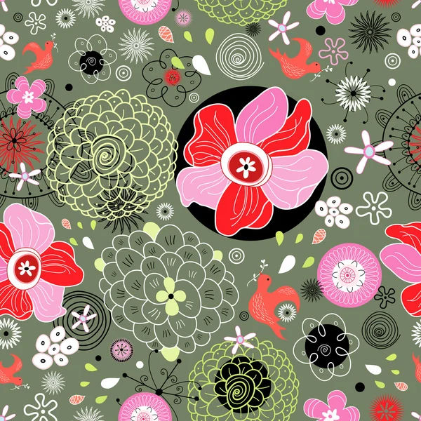 Flor textura colorida — Archivo Imágenes Vectoriales