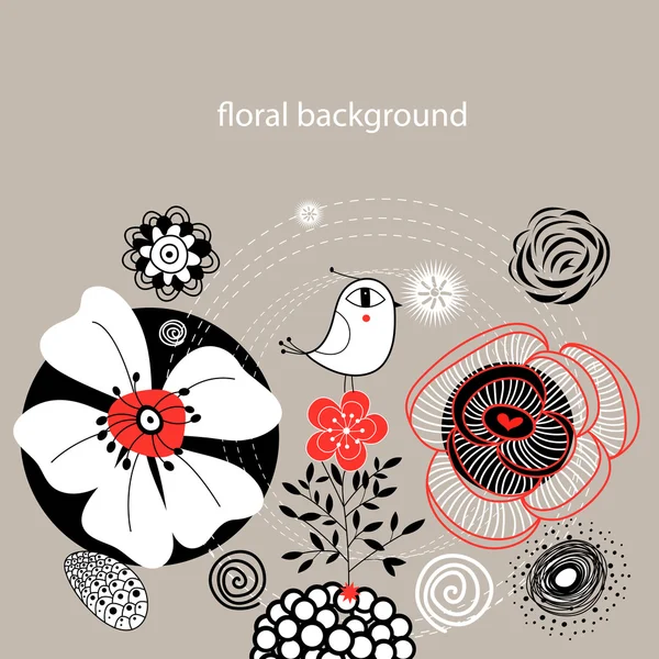 Fundo floral —  Vetores de Stock