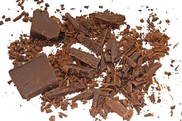 Тертый шоколад — стоковое фото