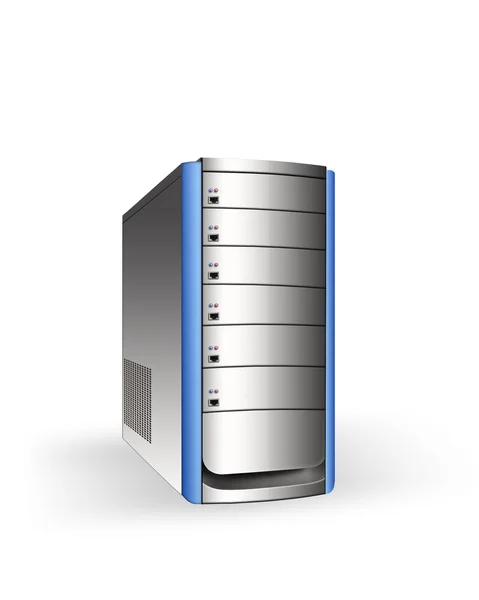 Abstract server tower — Stock Photo, Image
