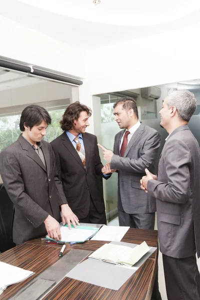 Businessmen in the meeting — Stock Photo, Image