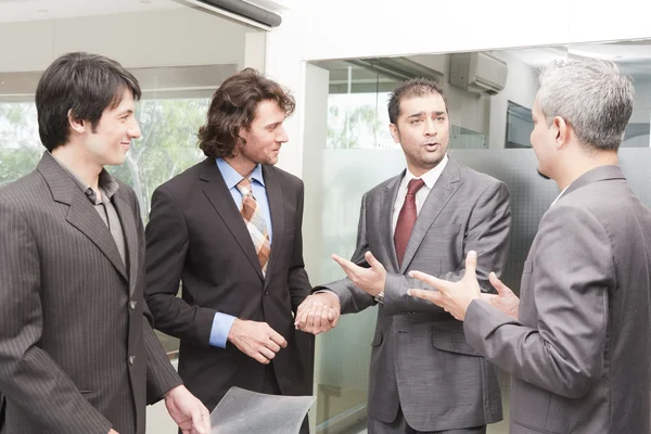 Businessmen in the meeting — Stock Photo, Image