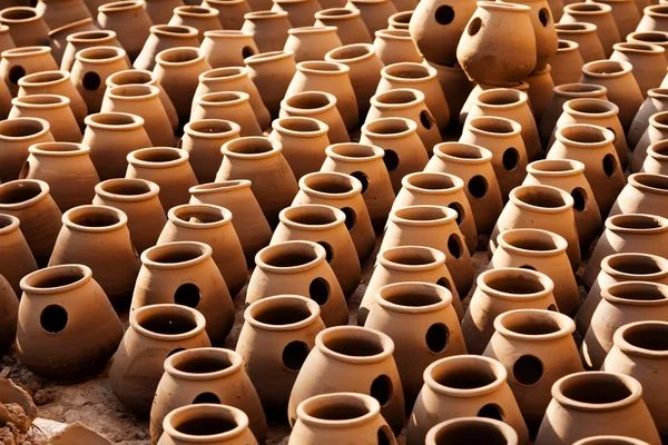 Ollas de arcilla cerámica — Foto de Stock