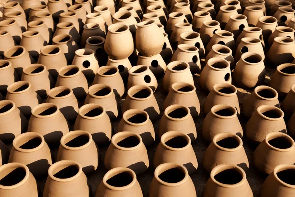 Keramische klei potten — Stockfoto