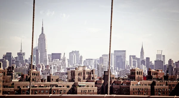 New York city skyline — Stock Photo, Image