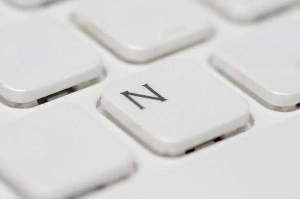 Notebook keyboard — Stock Photo, Image