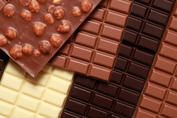 Stack av choklad — Stockfoto