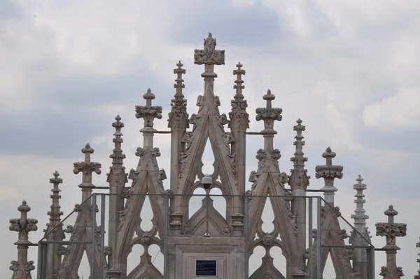 Gothic gable in Milano