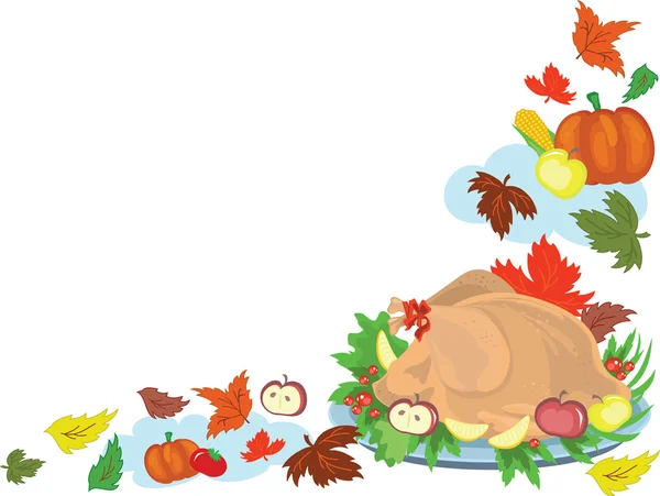 Thanksgiving day — Stock Vector
