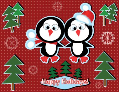 Penguenler ile Holidays banner