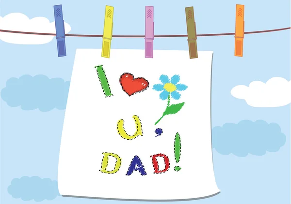 Dad day,background — Stock Photo, Image