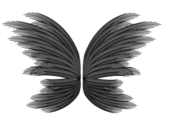 Czarny motyl — Zdjęcie stockowe