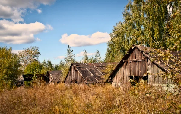 Old destroyed house — Stock Photo, Image