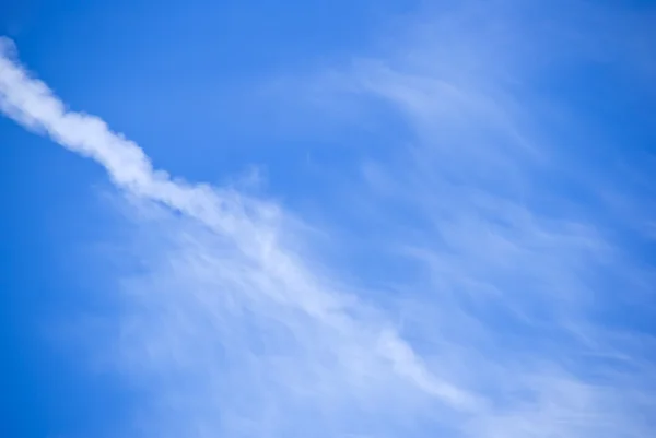 Bright blue sky — Stock Photo, Image
