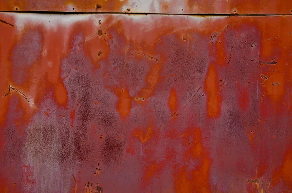 Rusty tin wall. — Stock Photo, Image