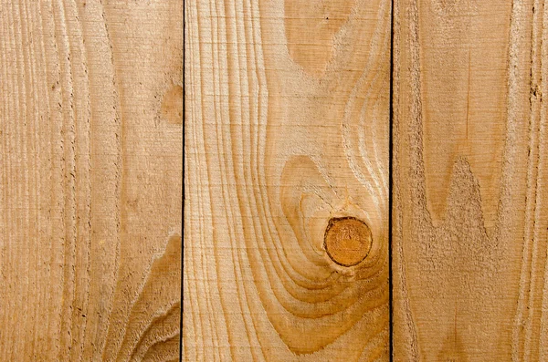 Wooden wall made of boards fragment — Stock Photo, Image