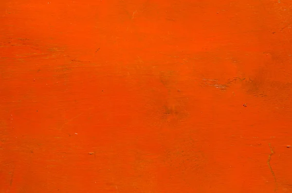 Wooden plank orange color paint background. — Stock Photo, Image