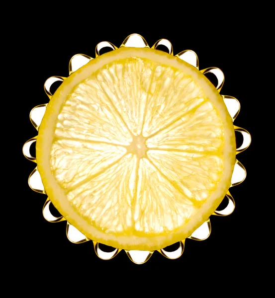 Sappige citroen — Stockfoto