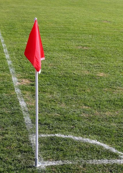 Stock image Soccer corner flag