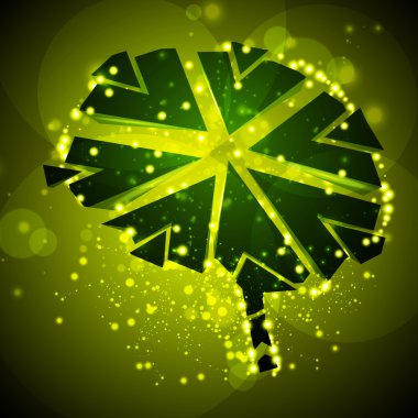 Brain crushing, abstract light background clipart