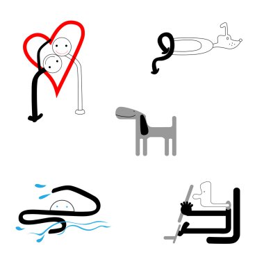 bir karakter kümesi