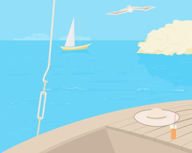 Sea voyage clipart